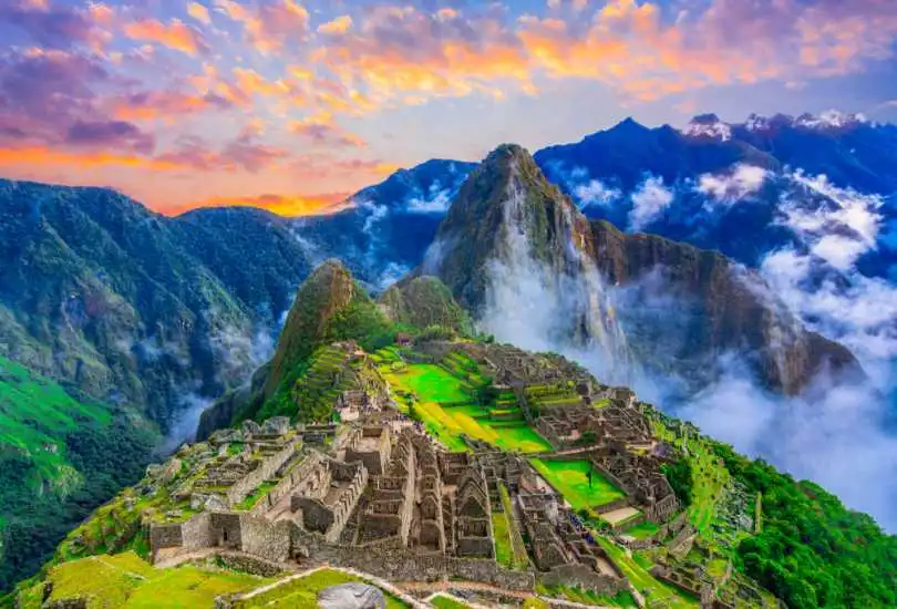 The Machu Picchu - Peru