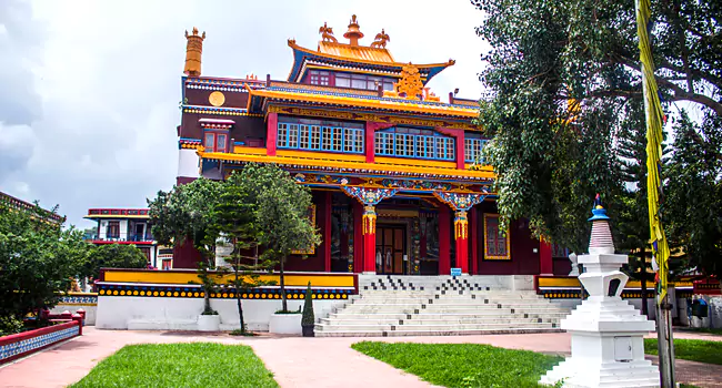 bon monastery in solan