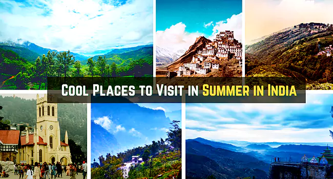 cool places to visit in summer in india