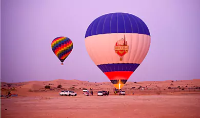 hot air balloon dubai