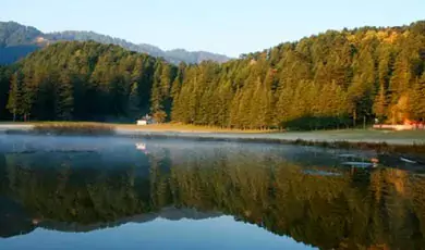 Khajjiar Lake in Khajjiar