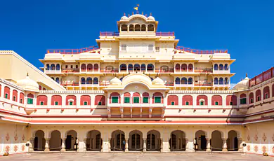 the city palace in jaipur