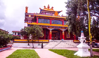 bon monastery in solan