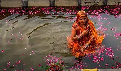 chhath puja ghat