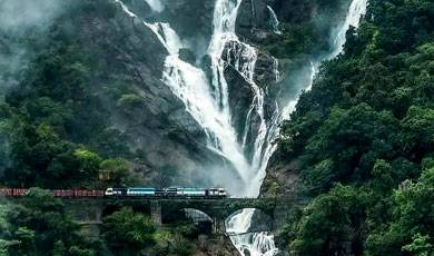 Dudhsagar waterfalls