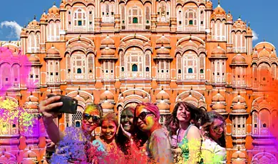 holi jaipur