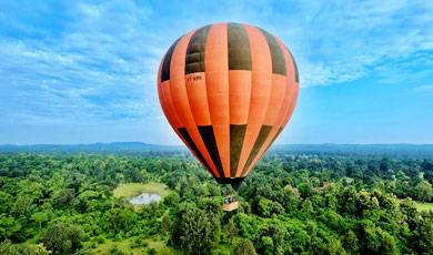 Hot air balloon ride