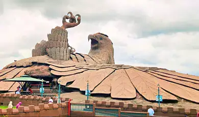 jatayu earth center kollam kerala