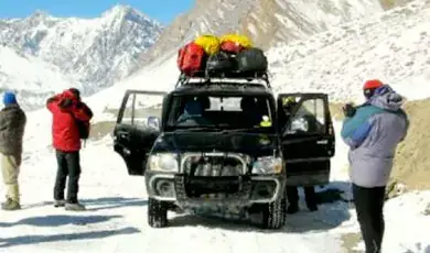 Jeep safari manali