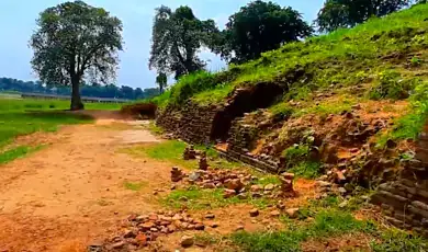 kesaria stupa, east champaran