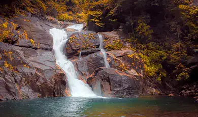 meenmutty waterfalls adventure