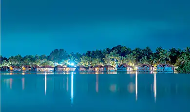 night walk at backwaters in alleppey