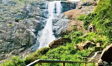 palaruvi waterfalls kollam kerala