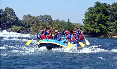 rafting adventure in kerala