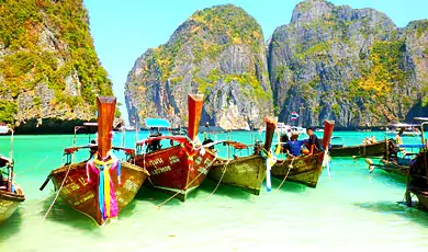 thailand boats adventure