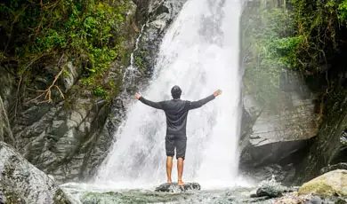 Trek to Bhagsu Falls